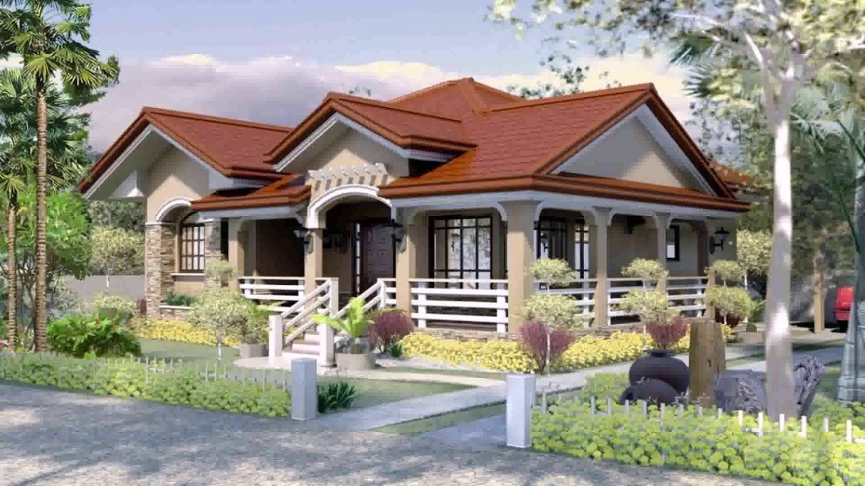 bungalow house design with terrace in philippines Bulan 1 Bungalow House Design In The Philippines With Terrace (see description)  (see description)