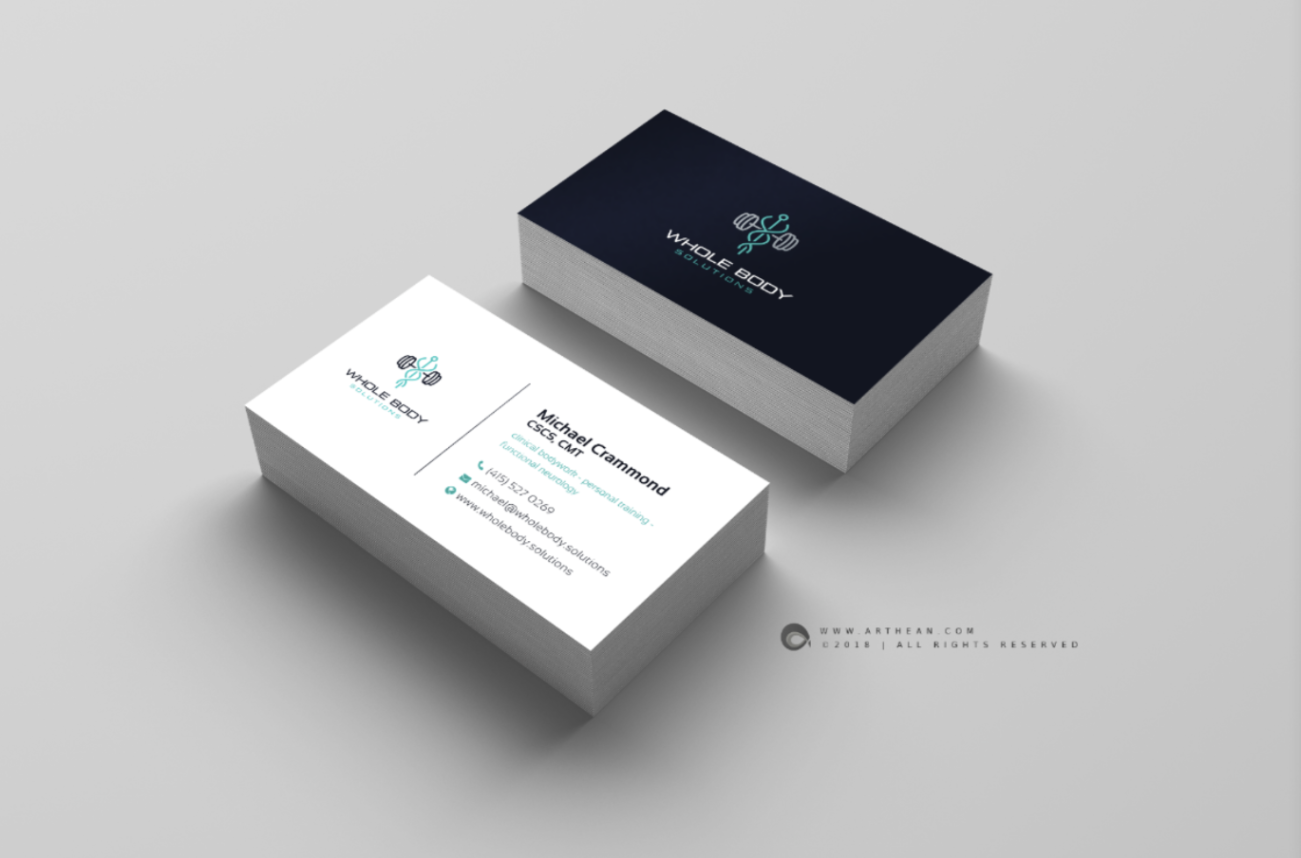 business card design idea Bulan 2 Business Card Design Ideas for Different Industries  VistaPrint