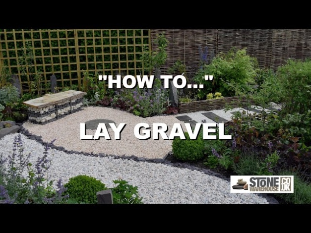 How To Lay Your Gravel - YouTube