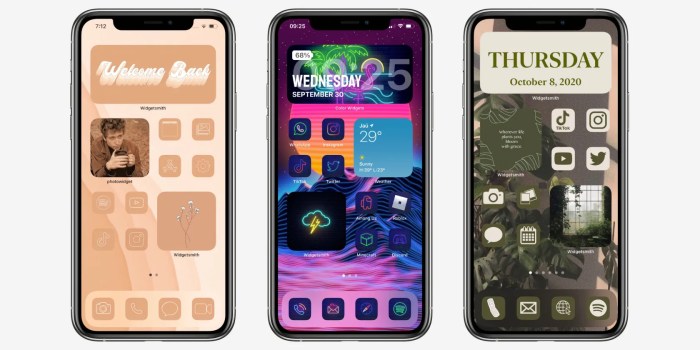 Iphone-homescreen gestalten